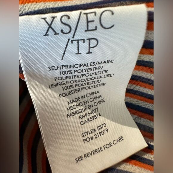 Cabi Amour Interlocking Heart Chain Sheath Dress Duster Size XS - Picture 10 of 12